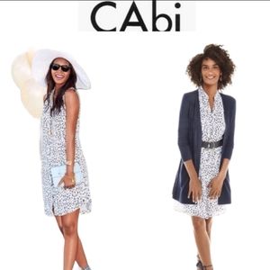 Cabi Camilla button sleeveless shirt dress size XS